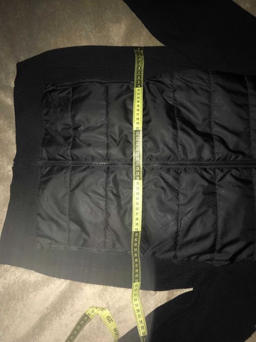 Чорна чоловіча утеплена кофта з кишенями Bugatti розмір S