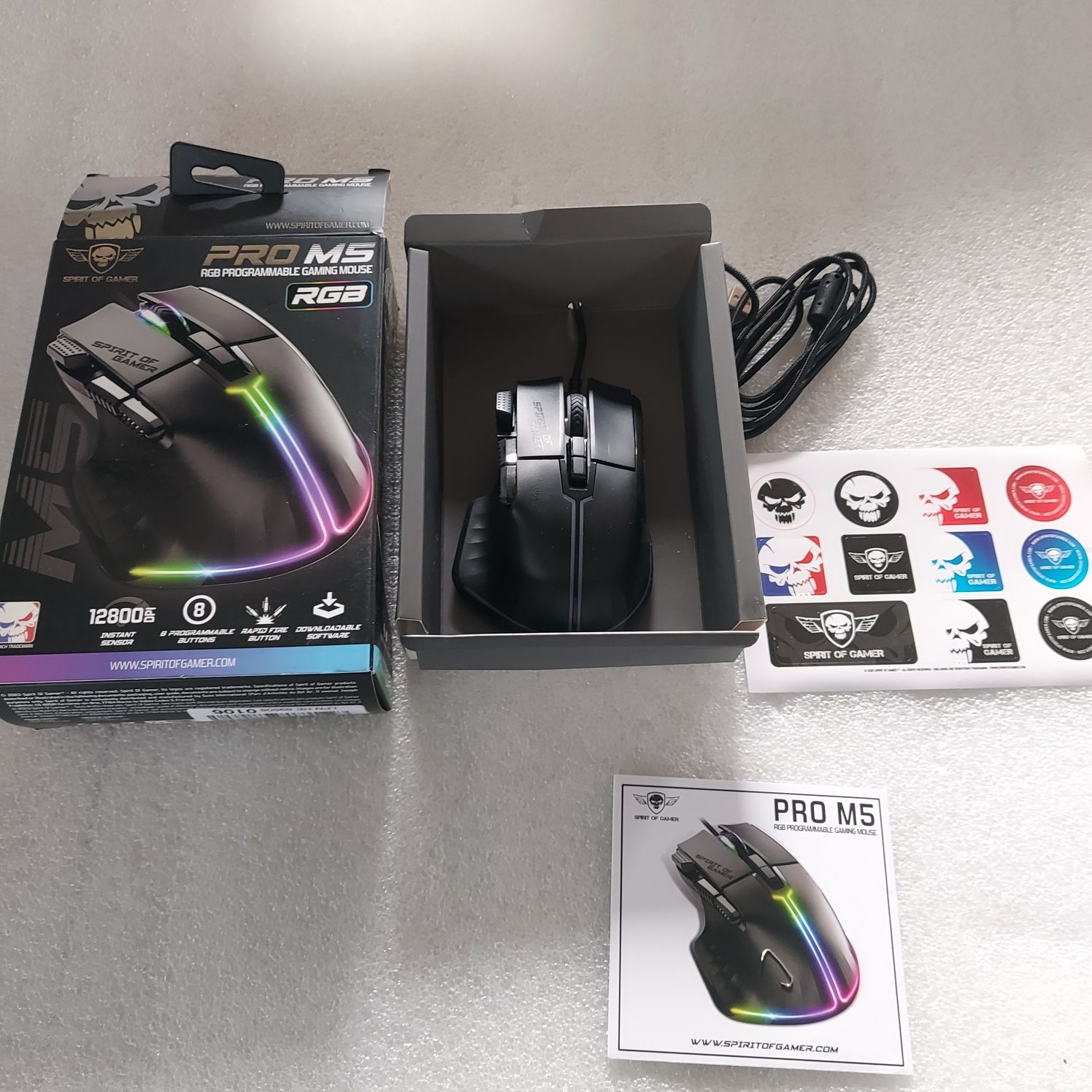 Spirit Of Gamer | Przewodowa mysz gamingowa