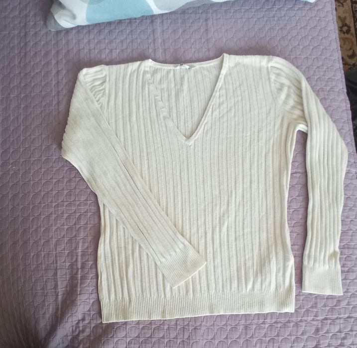 Sweter MbyM, beżowy, rozmiar M