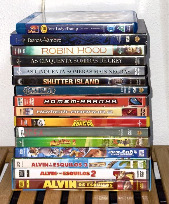 Filmes DVD / Blu-ray (Animação, Terror, Etc)