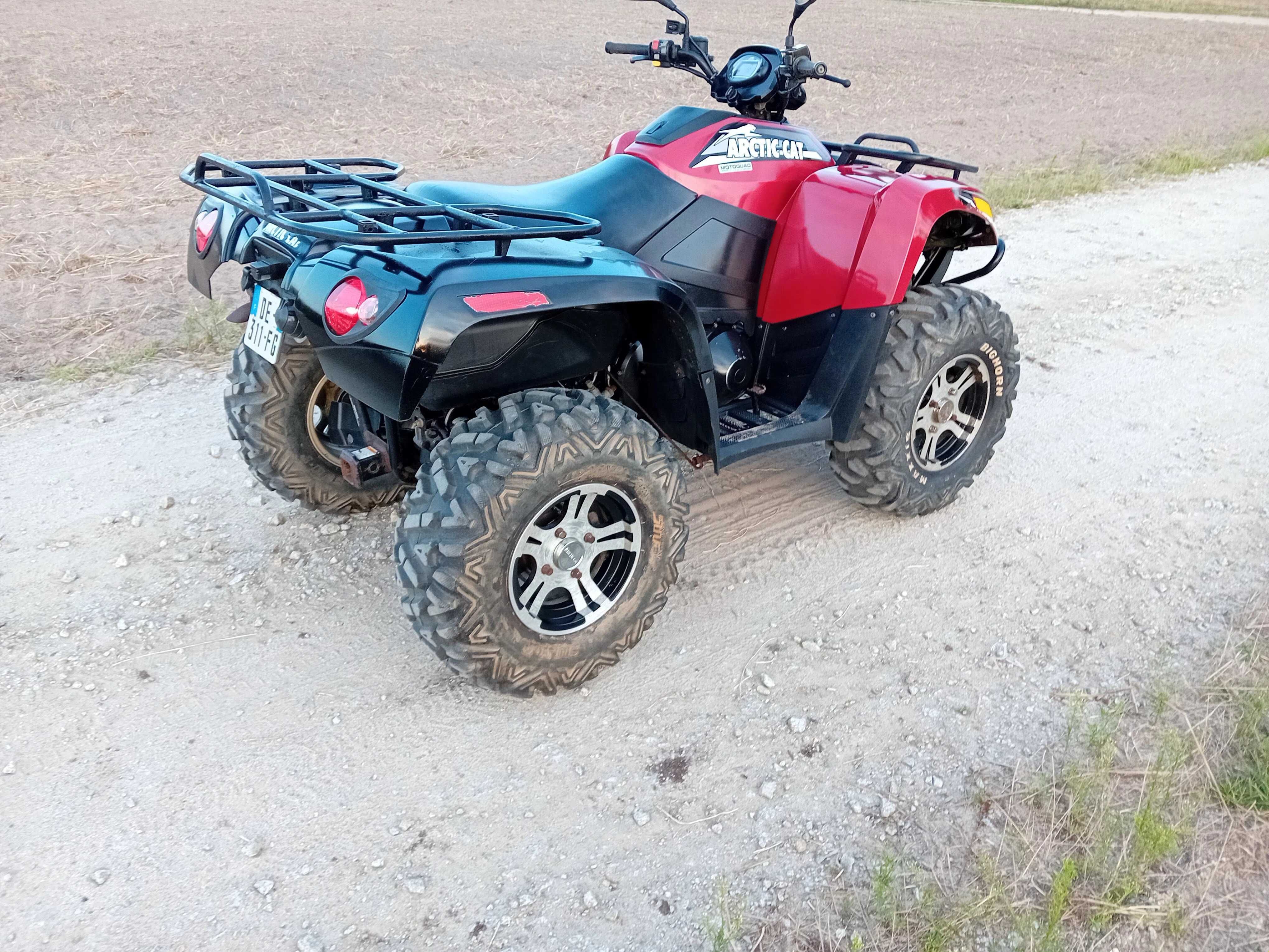 Quad arctic cat 550 homologacja wtrysk wspomaganie kierownicy