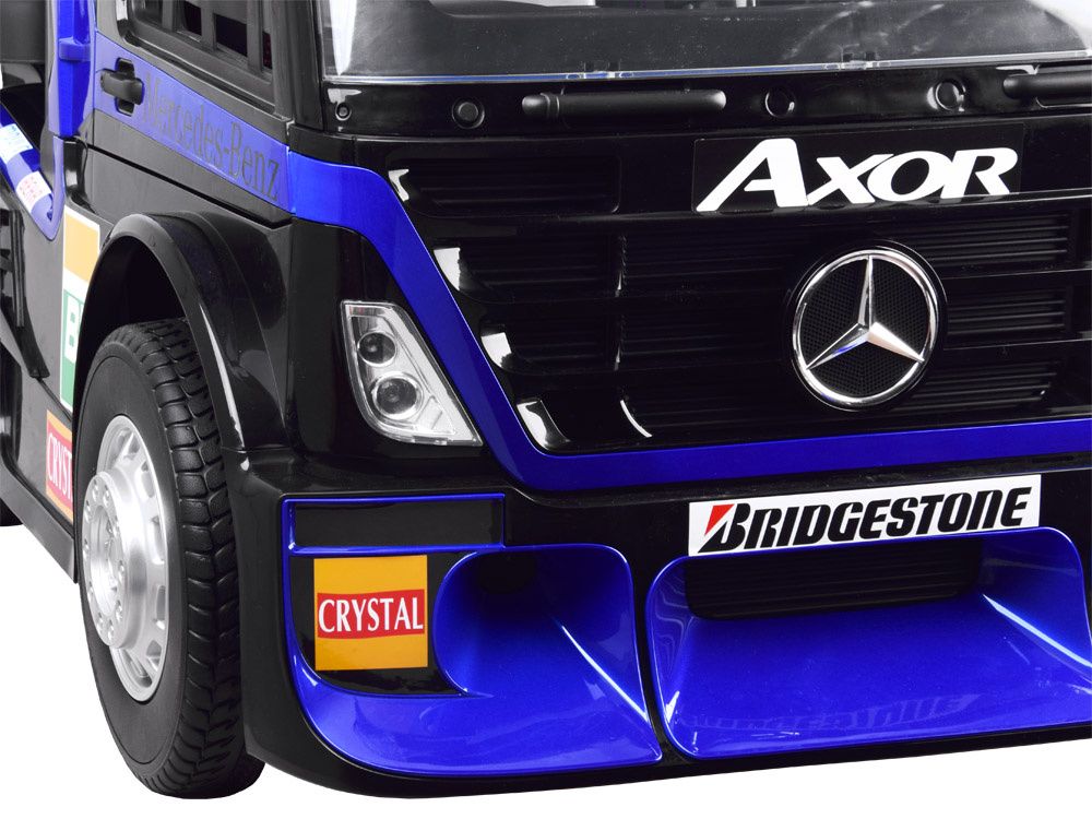 2x200w +Przyczepa Tir ciężarówka wywrotka auto na akumulator Mercedes