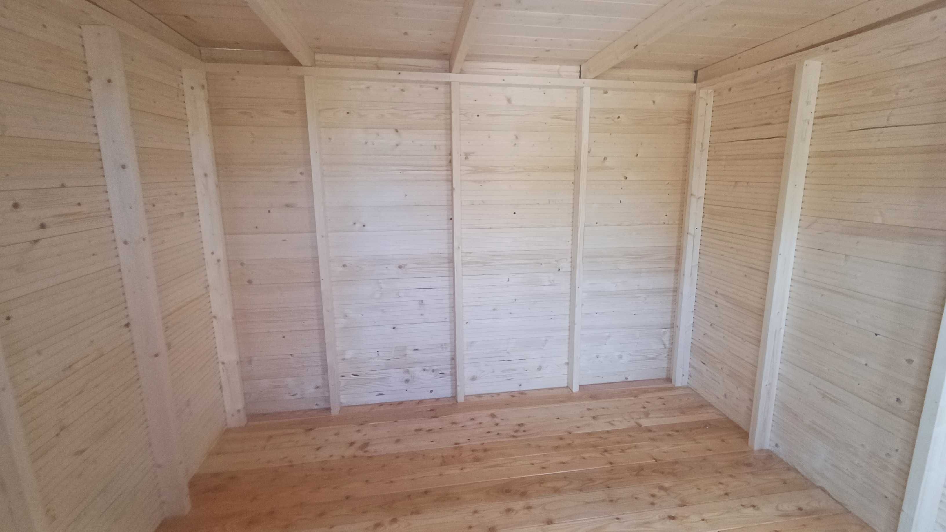 Domek narzędziowy pod wymiar - certyfikowane drewno.