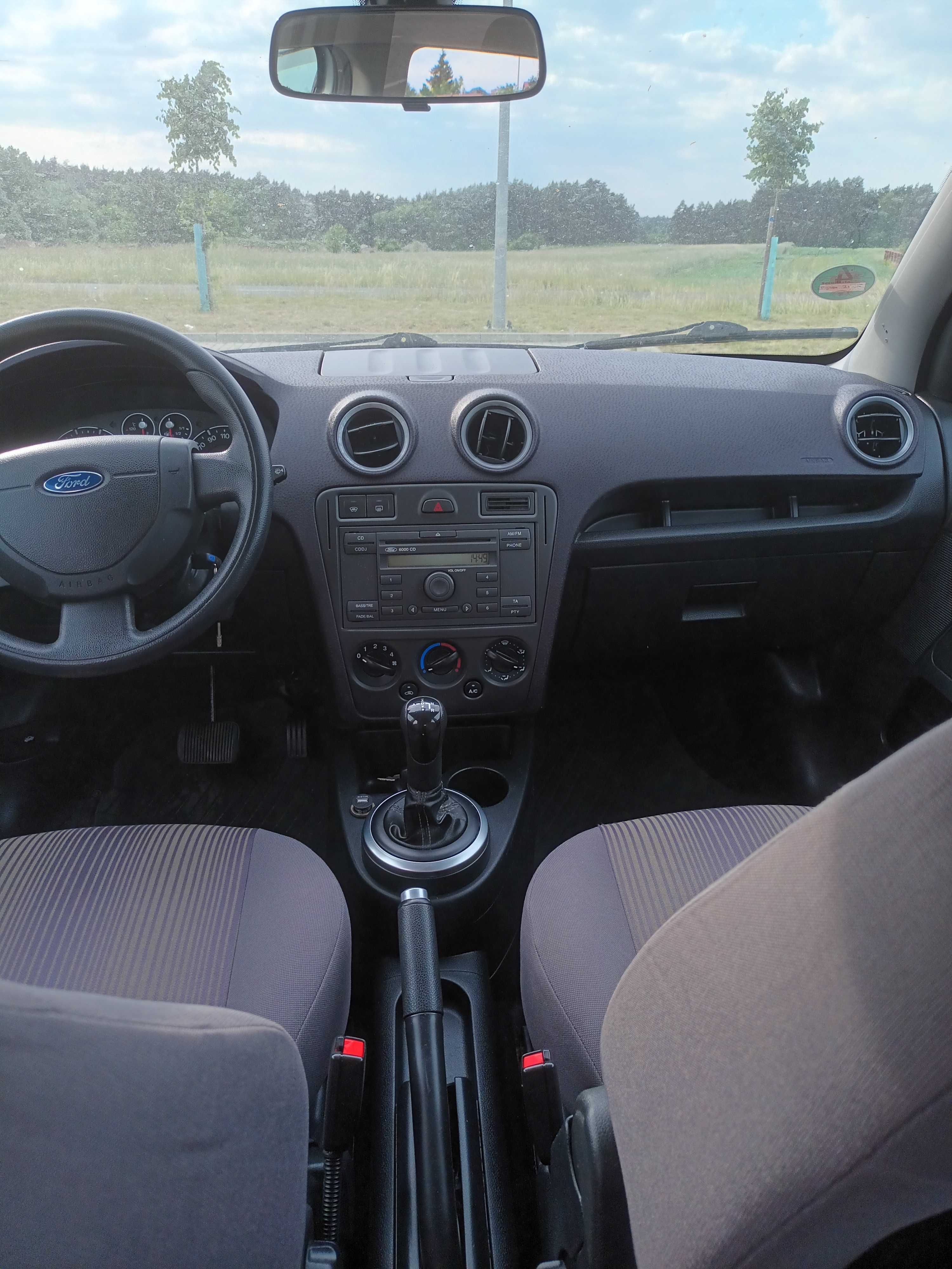 Ford Fusion 1,4 Benzyna, Automat, 2009 Rok Klimatyzacja, Alu-felgi