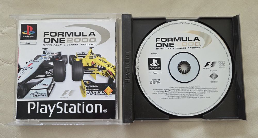 Jogo ps1 formula one 2000