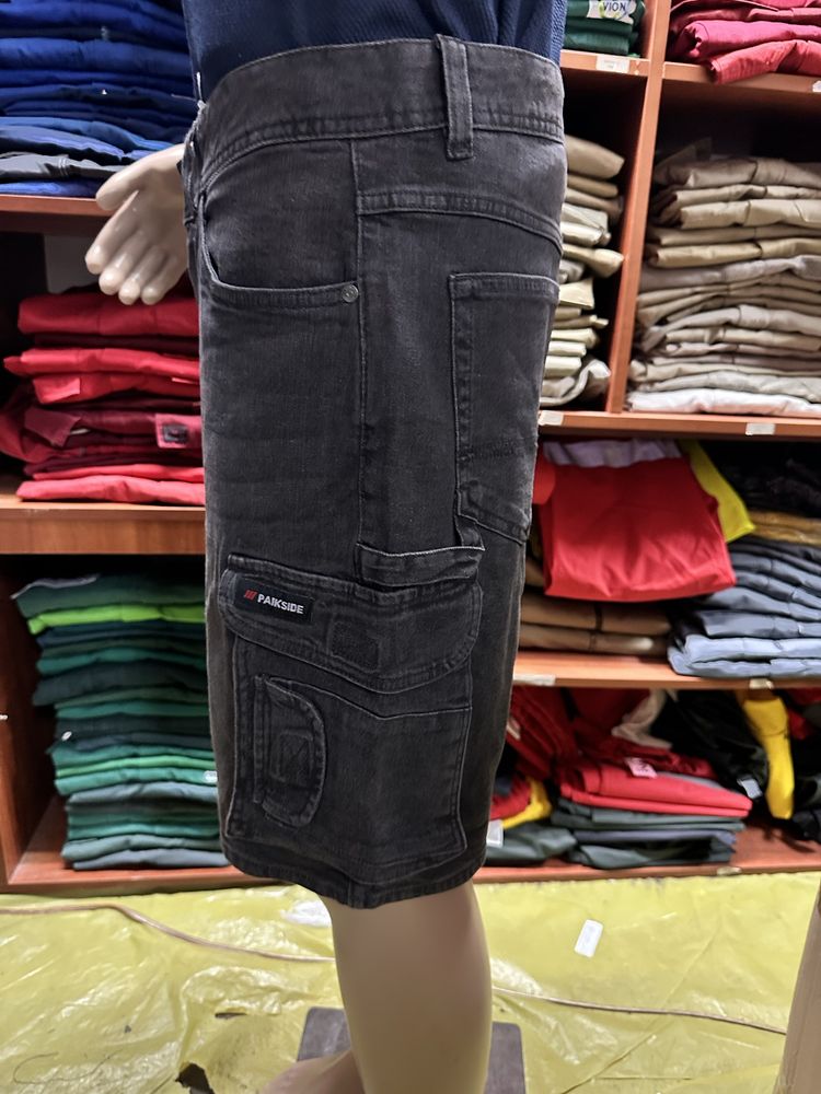 Krotkie spodenki Robocze BHP Jeans Stretch 48-58