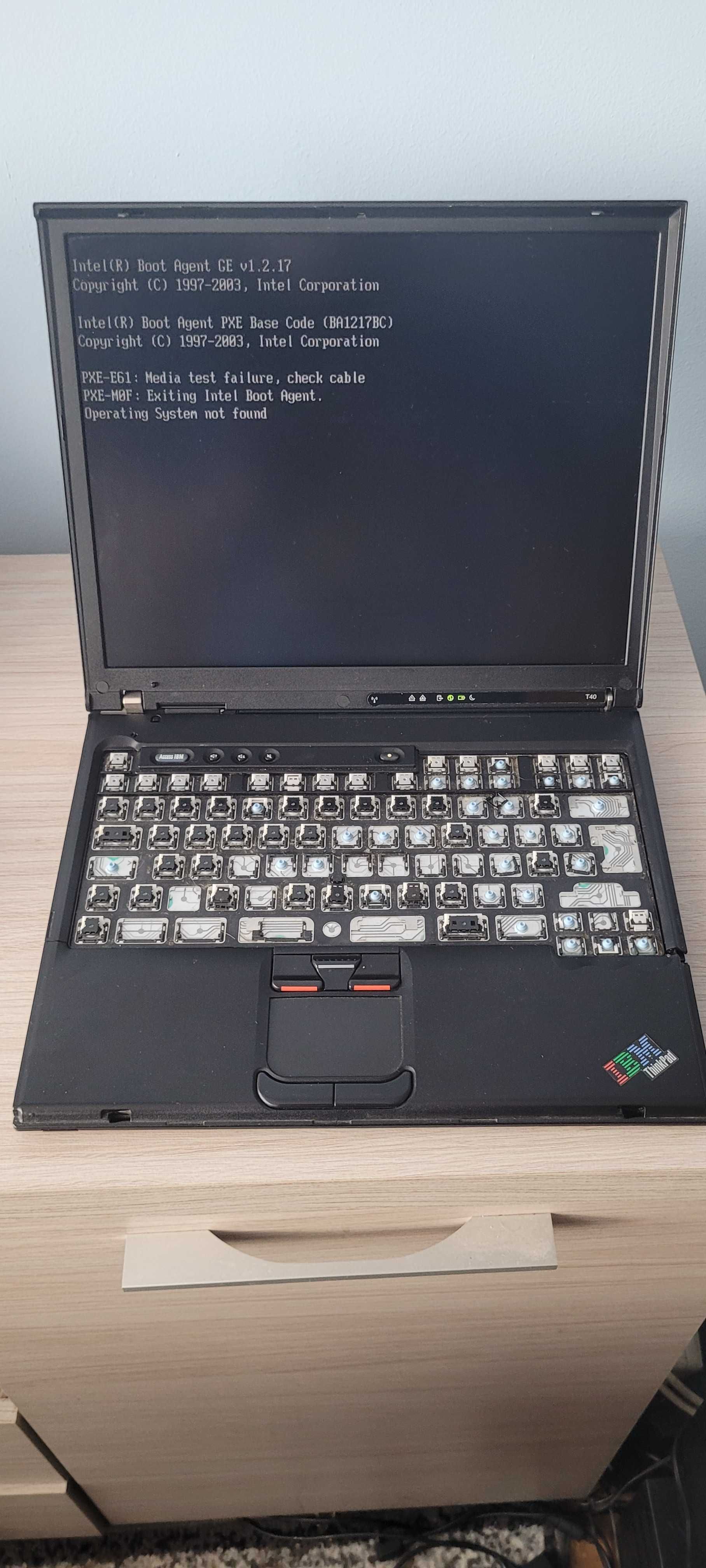 Laptop ibm thinkpad t40