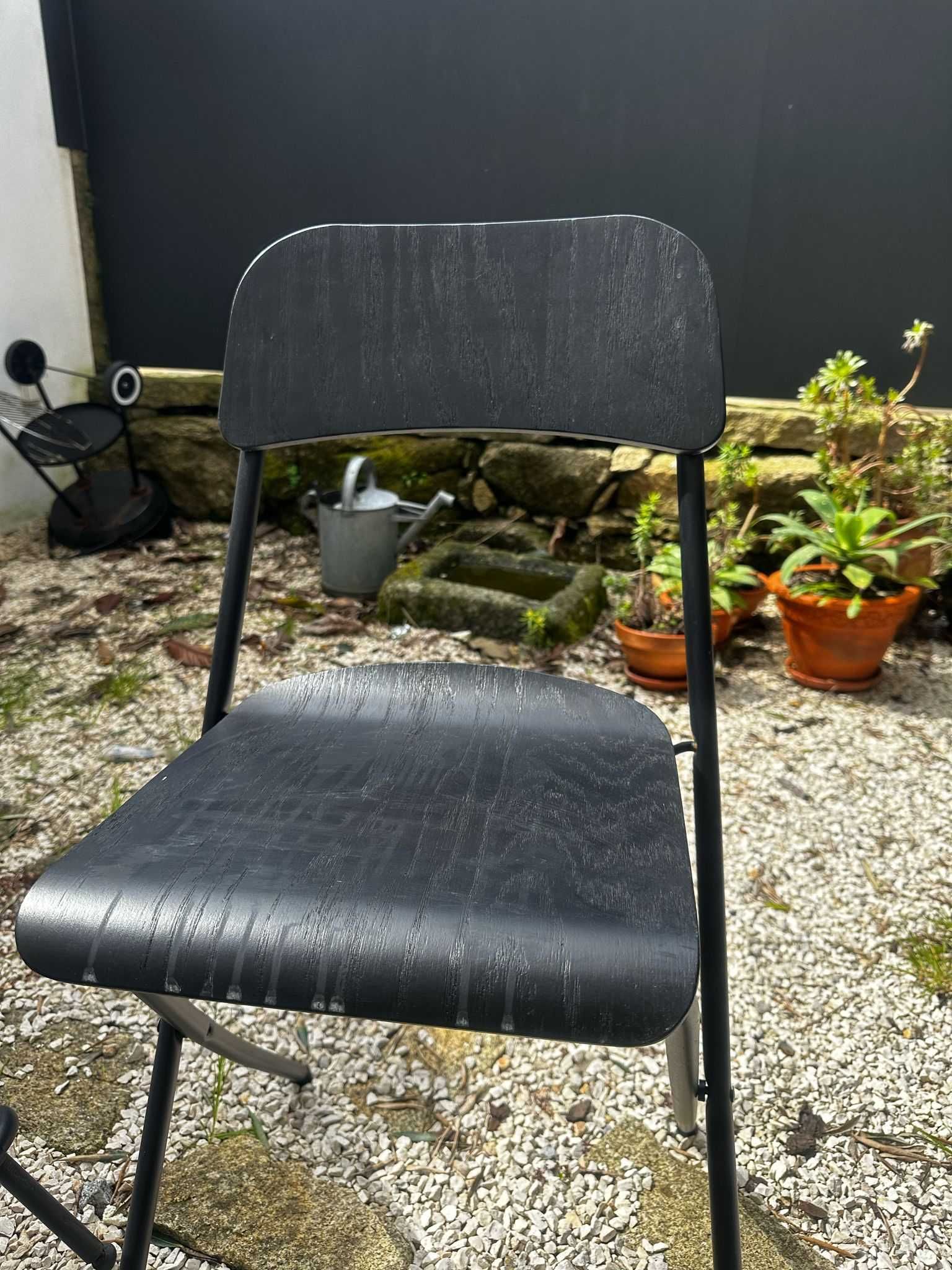 4 Bancos Franklin IKEA Altos c/ encosto