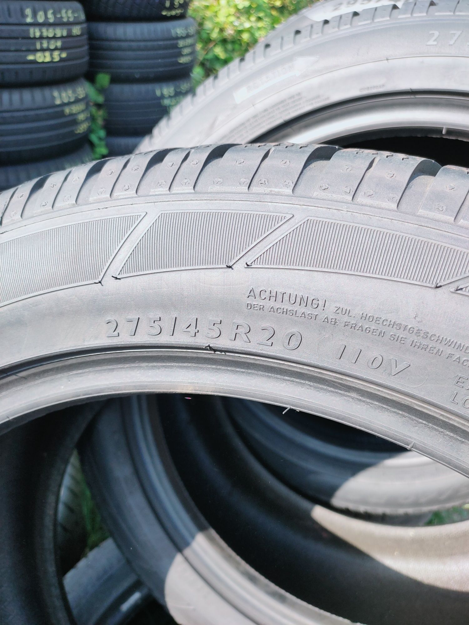 275/45r20 Dunlop SP Winter Sport 3D z 2020r 6mm