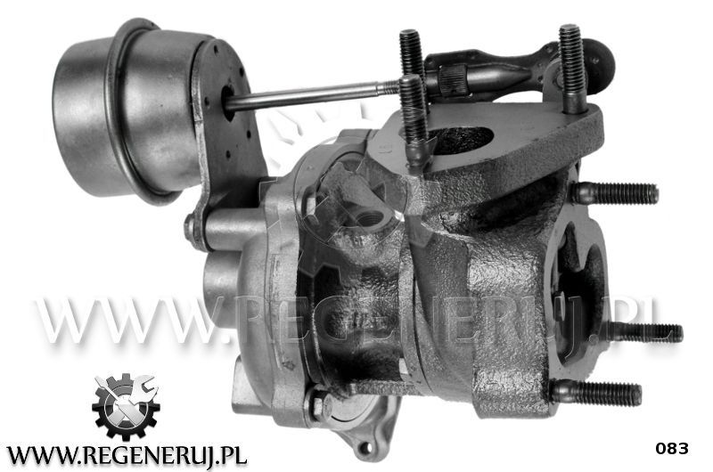 Turbosprężarka BorgWarner KKK Fiat 500 C 1.3 D 75KM 169 A1.000