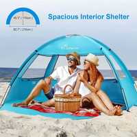 Namiot plażowy / osłona przeciwsłoneczna / UPF 50+ !7394-A!