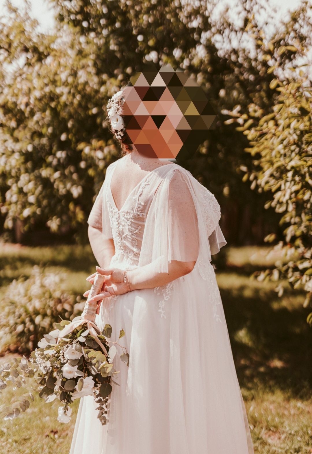 Suknia ślubna Boho