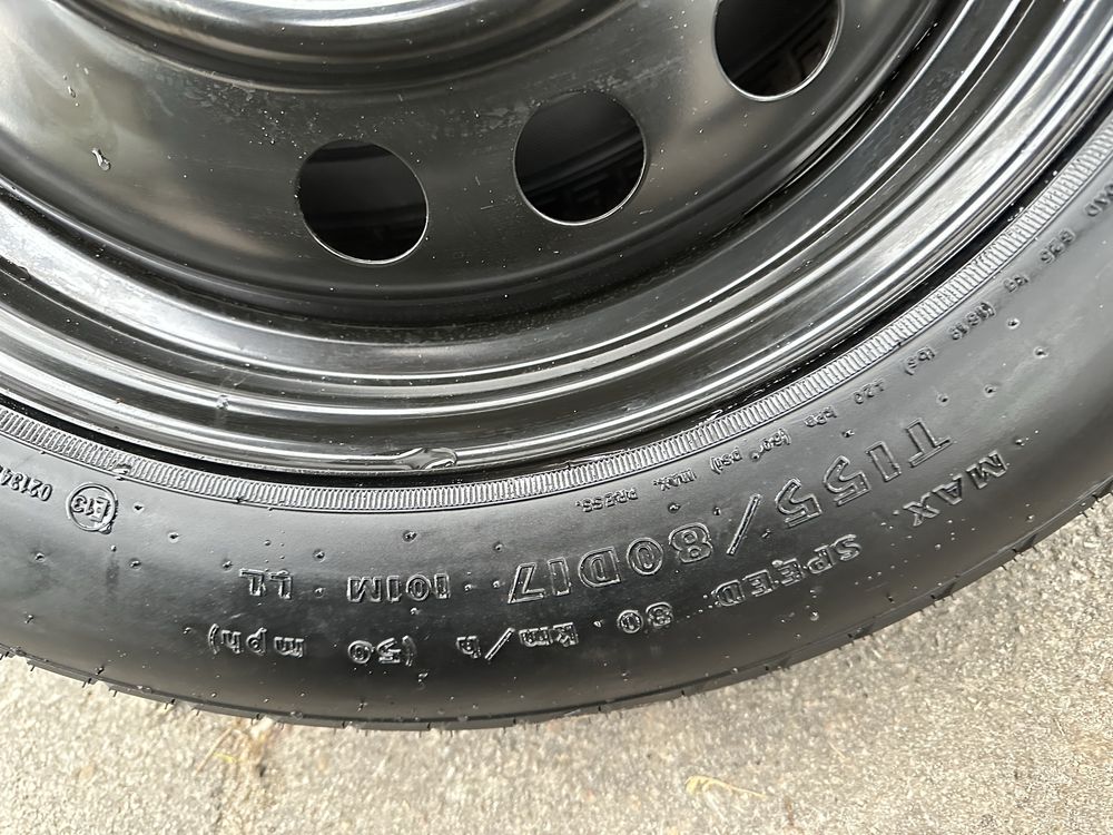 Докатка 5x114,3 5x100 T135/80D16 T155/80D17 T165/90D18 Subaru