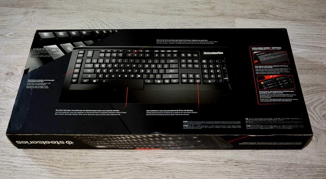 Steelseries APEX 300 - sam box, klawiatura gamingowa / dla gracza