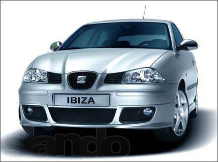 накладка переднего бампера Seat Ibiza Cordoba Sport