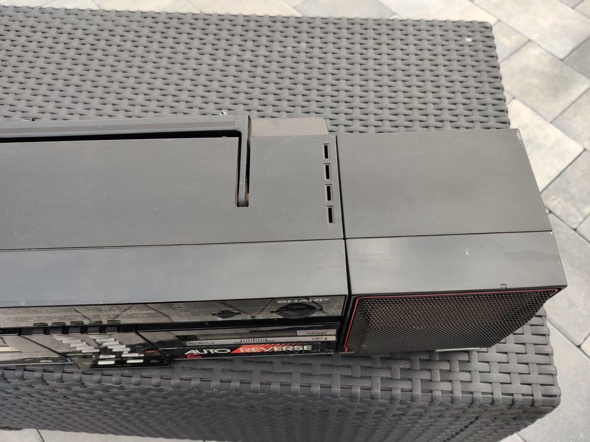 Rzadki Boombox Sharp QT95 radiomagnetofon qt-95