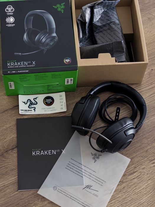 Razer Kraken v3 X czarne