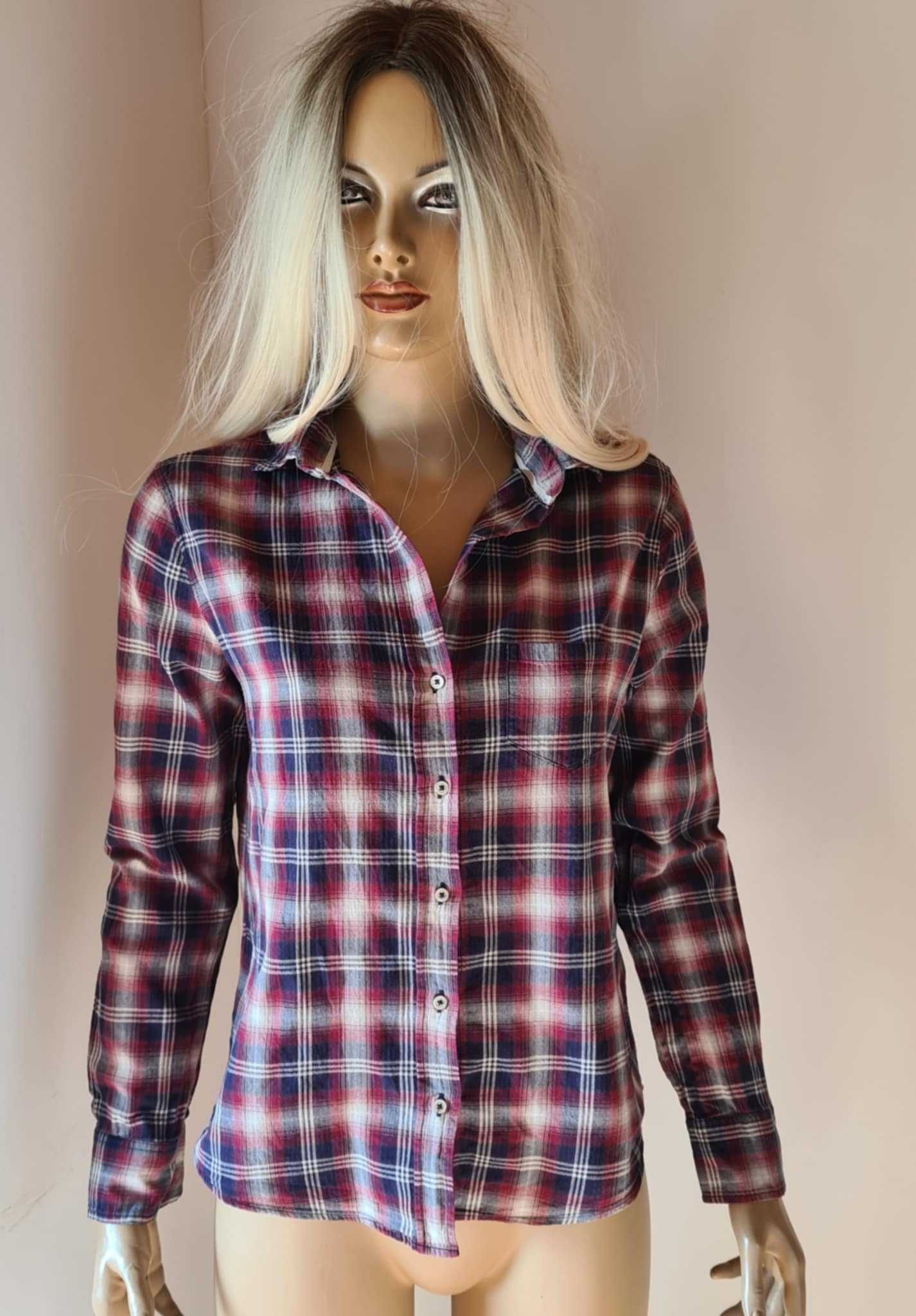 Massimo Dutti koszula damska styl country w  kratkę 40 L