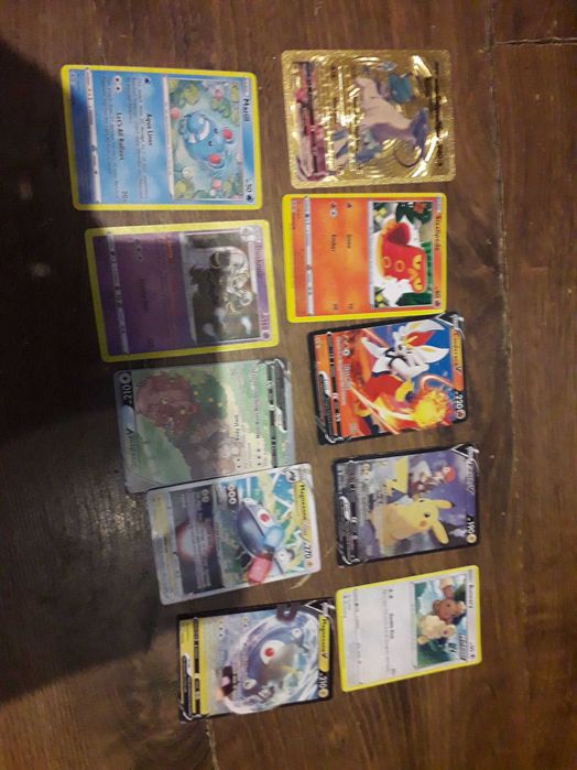 karty pokemon plus złota karta