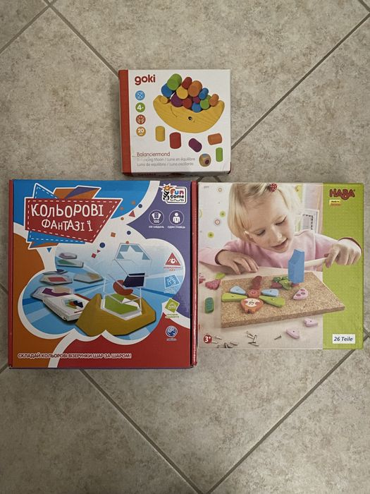 Haba молоточок Goki місяць луна балансир Колір код кольорові фантазії