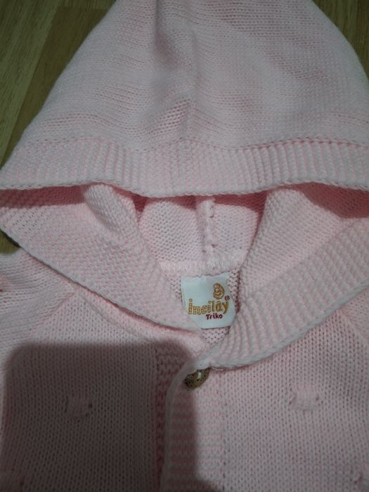 Комбинезон вязаный на 3-5 месяцев