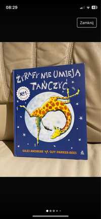 Żyrafy nie umieją tańczyć Giles Andreae bestseller