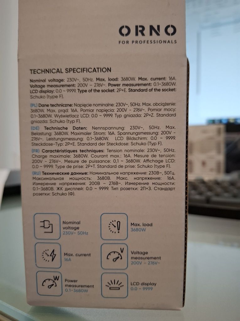 Medidor de consumo energia