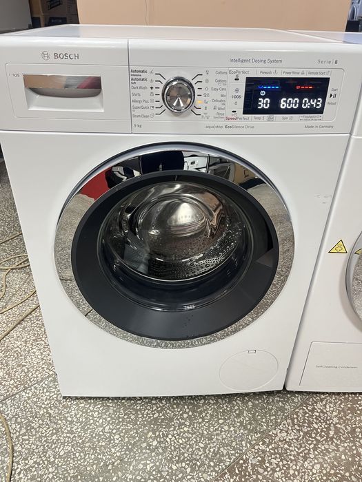 Комплект Bosch 8 серії пралка + сушка