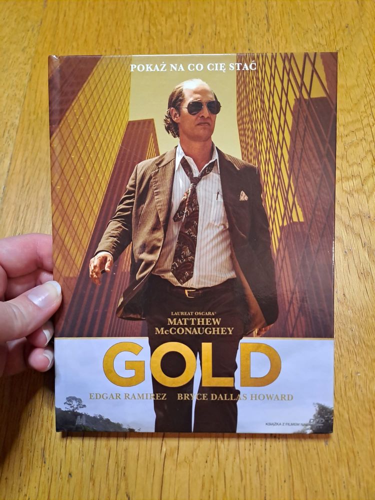 Film na dvd z książeczką Gold