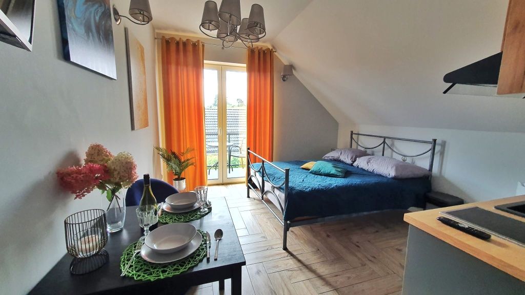 Kaszuby Chmielno apartament dwuobwodowy z łazienką pokój wynajmę