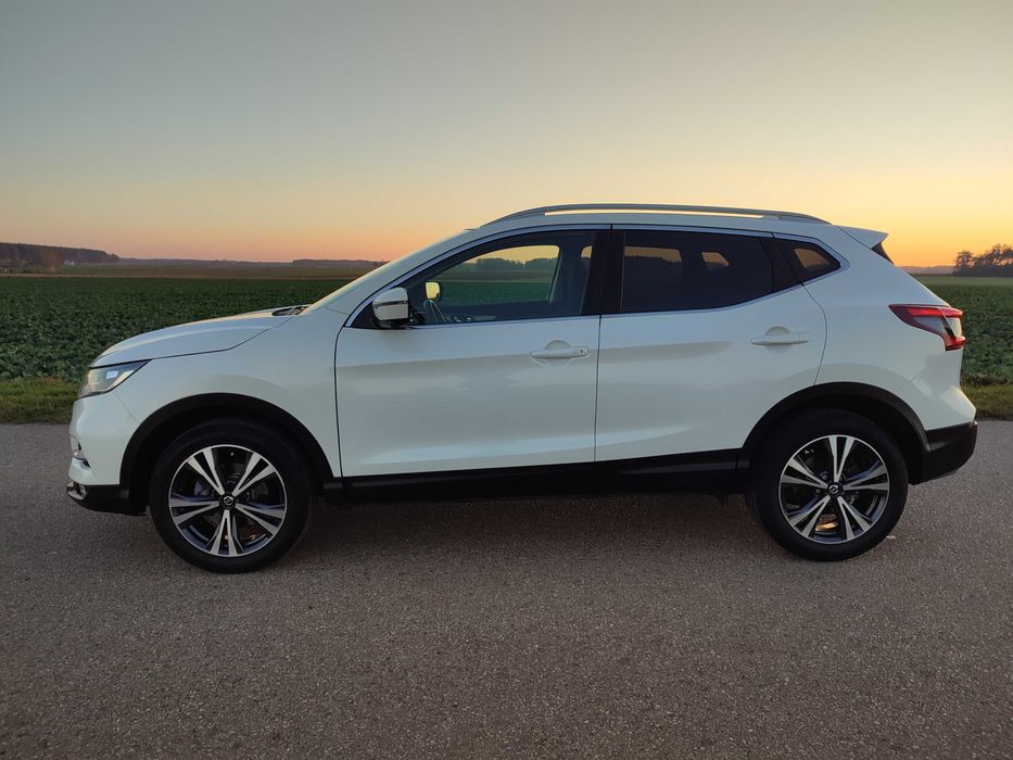 Nissan QASHQAI*1,3DIG-T**Kamera 360*Panorama*LEDY*Navi*Biała perła*