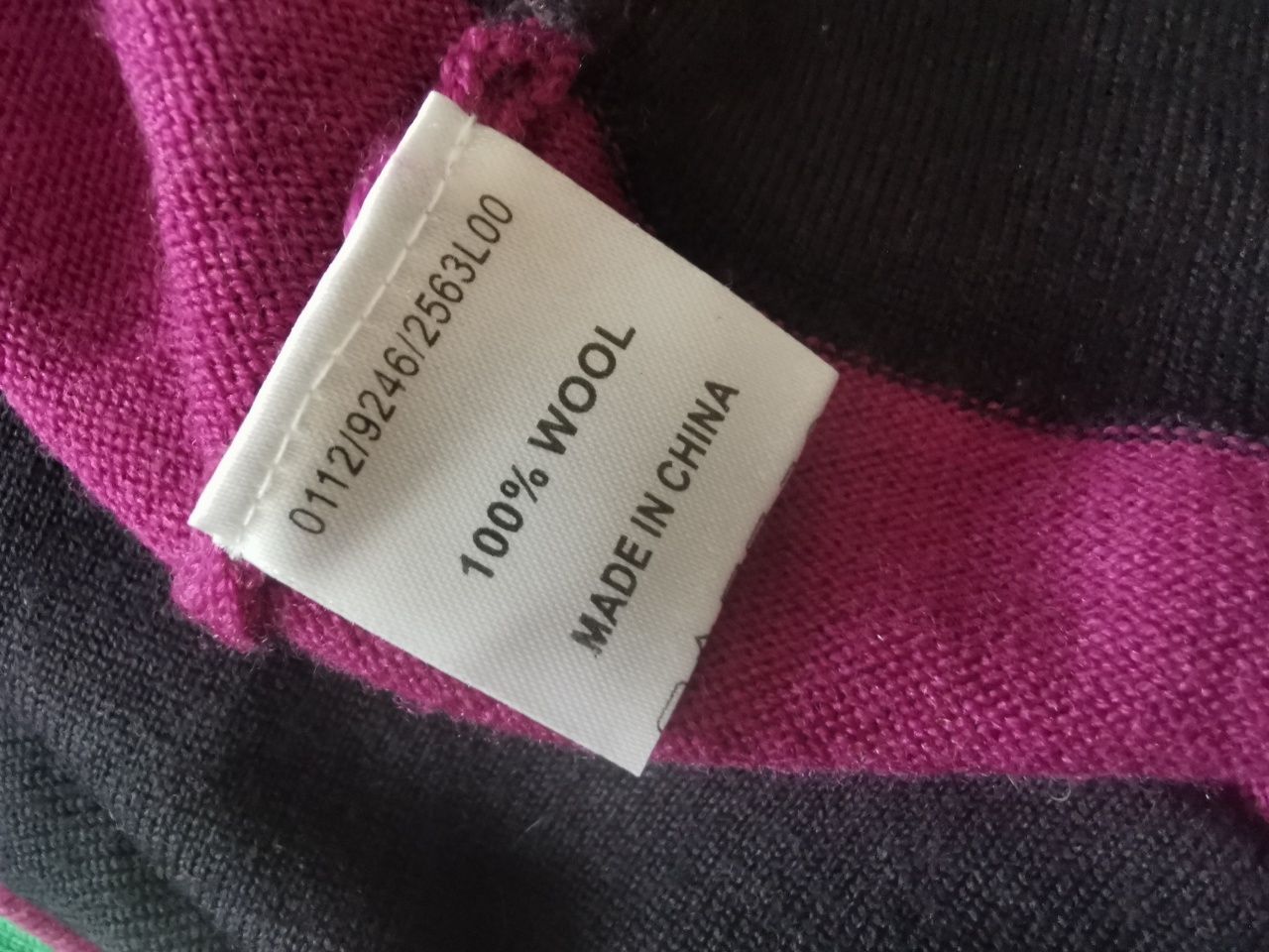 Hobbs wełniana sukienka longsleeve 100% wełna M