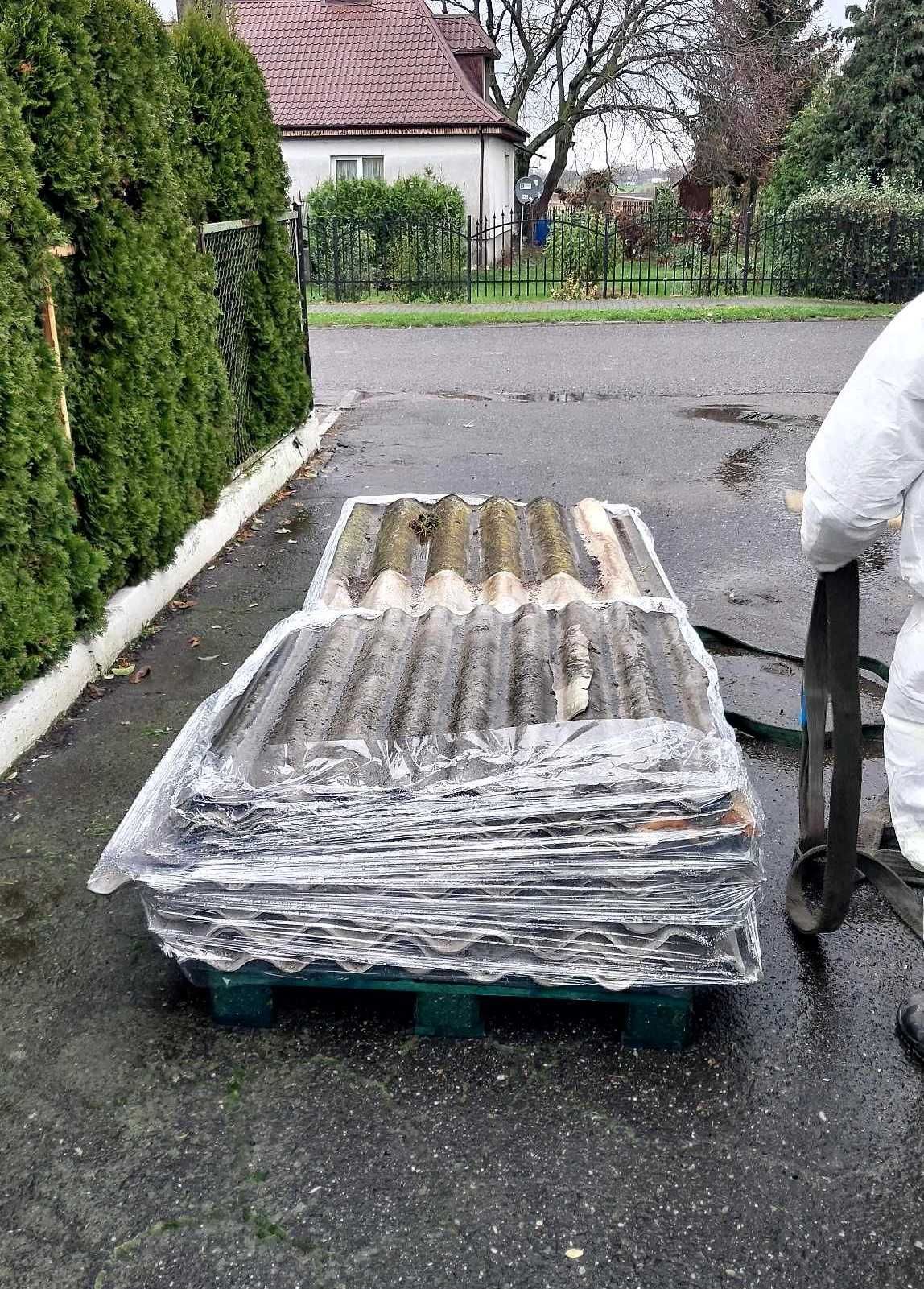Demontaż eternitu, odbiór i utylizacja azbestu