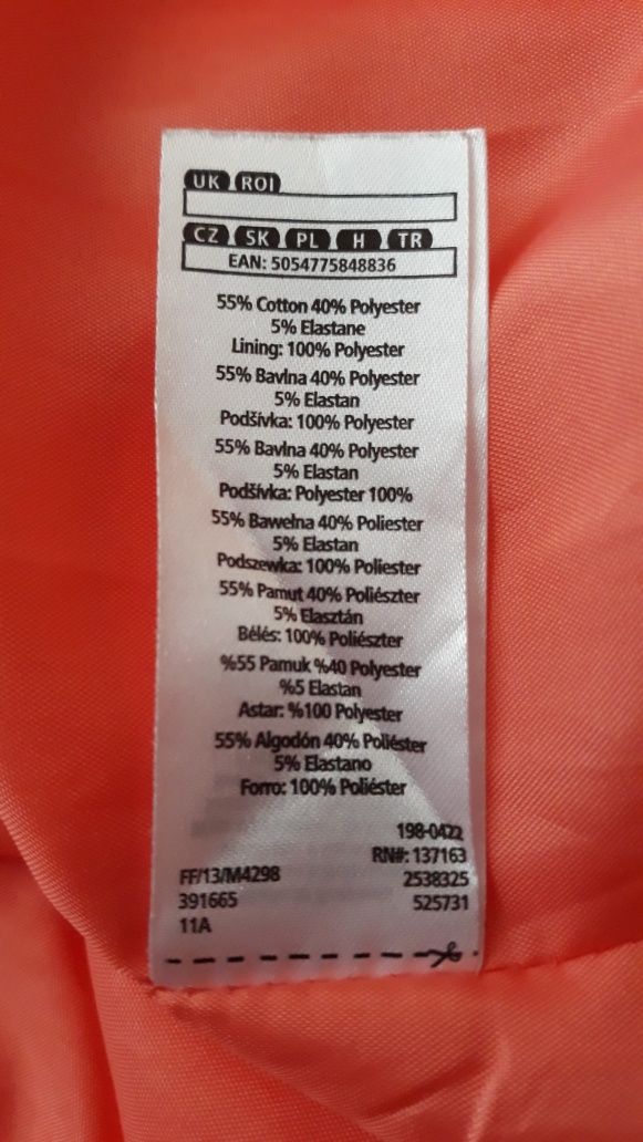 Sukienka elegancka i na codzień, z kieszeniami L