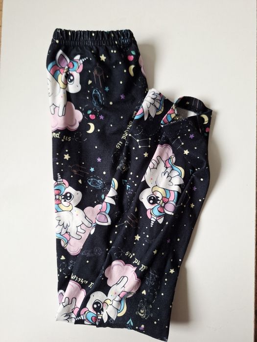 Legginsy 128 11 par paczka legginsów paka legginsow