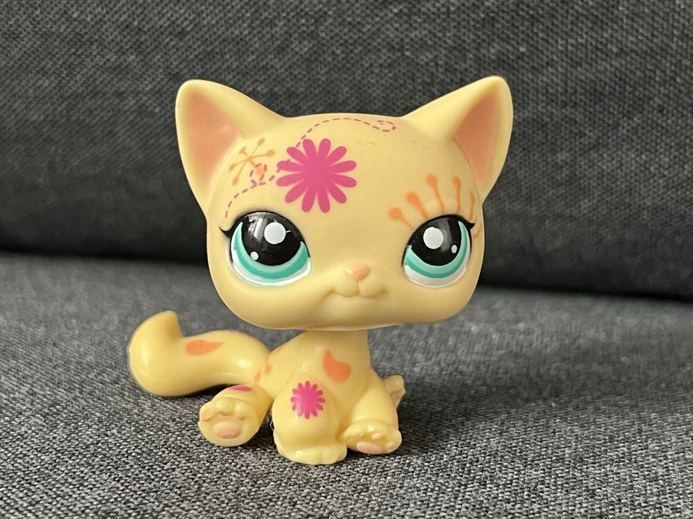 Lps Pet shop shorthair #1231 pocztówkowy przezroczyta rureczka st bdb