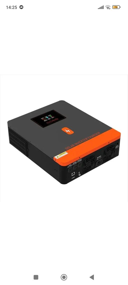 Сонячний гібридний інвертор PowMr 4.2KW Hybrid Solar Inverter 24V
