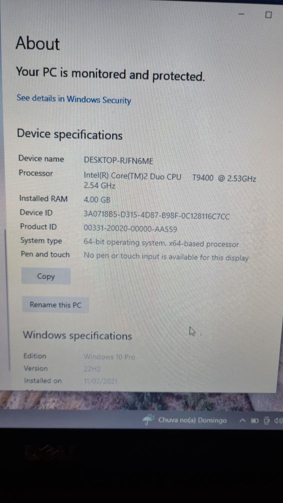 Dell Precision M4400