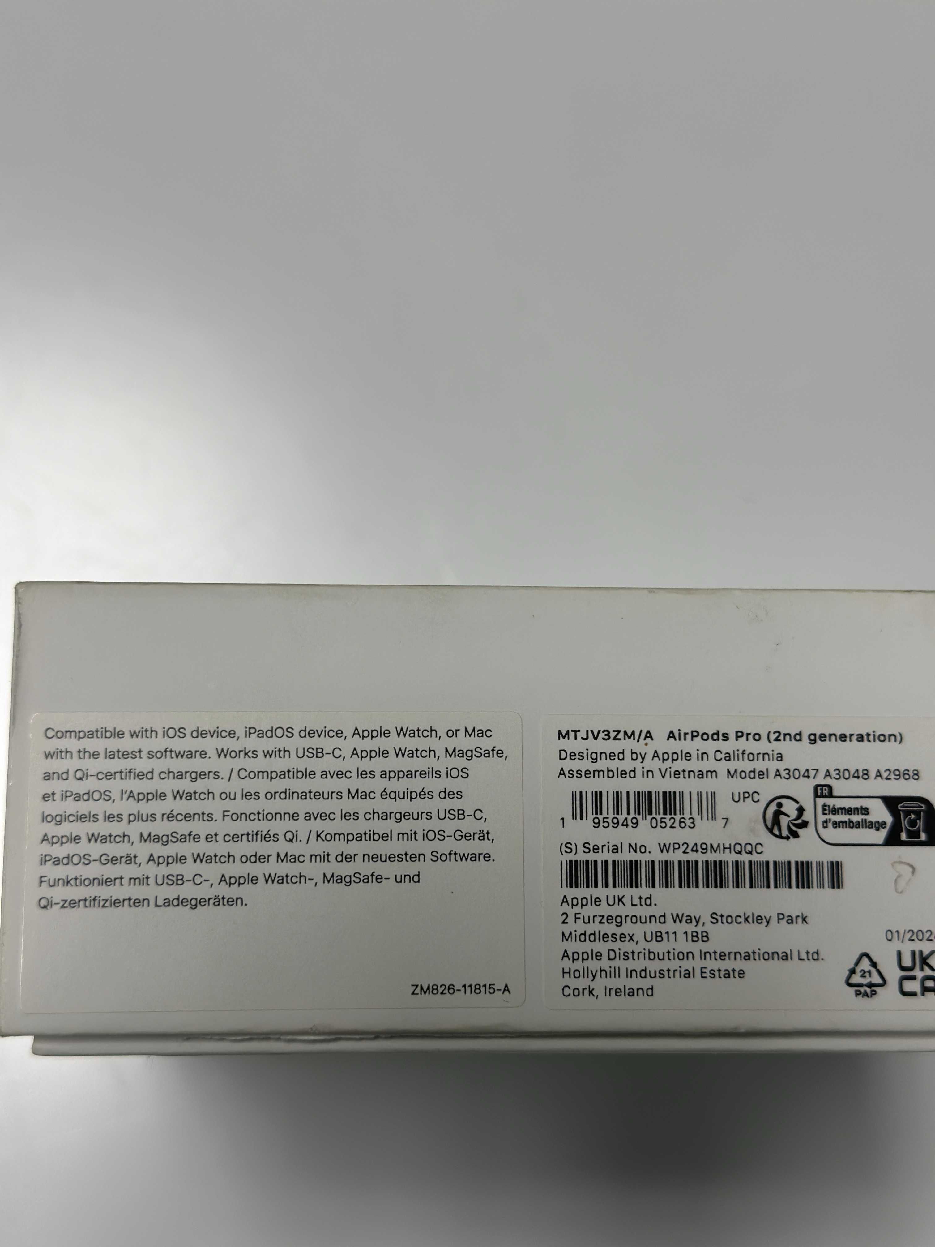 Оригінальні Apple AirPods Pro 2 USB-C