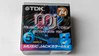 MiniDisc MD TDK MJ Music Jack MIX Color 74 5szt-5pack+ case 5szt Japan