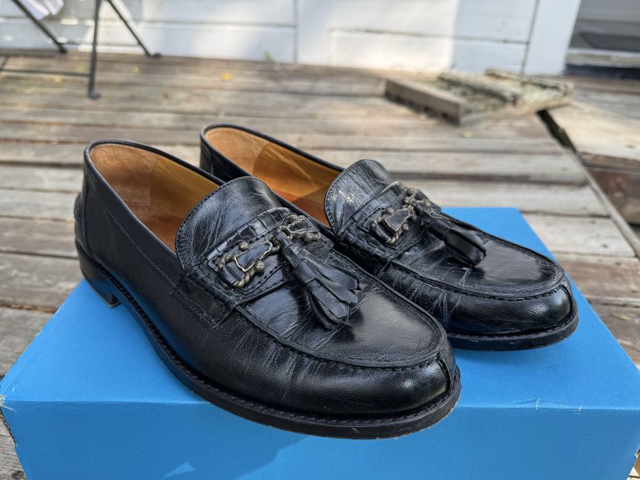 Итальянские кожаные туфли 43 размер