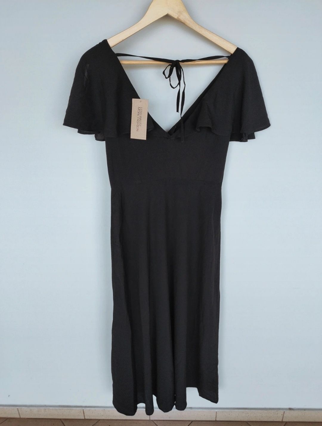 Nowa/ sukienka /ASOS/ czarna /długa sukienka  /maxi / midi /
