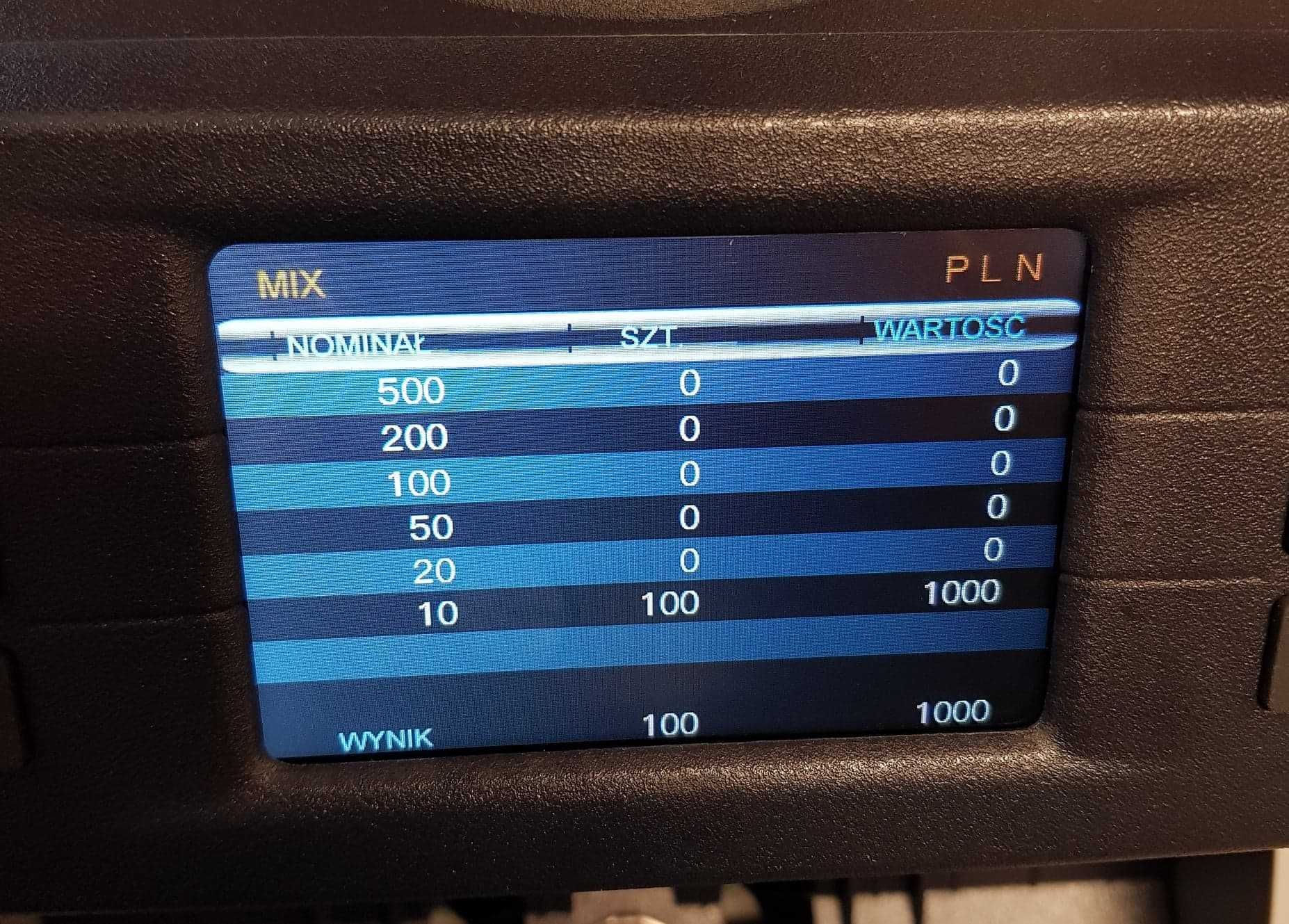 Wartościowa liczarka Selectic RH-260VC 17 walut polska marka 3 lata gw