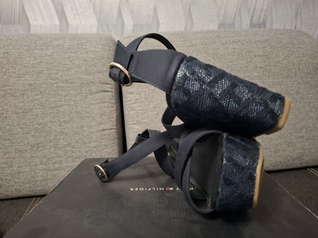 Sandały Espadryle Tommy Hilfiger r. 41