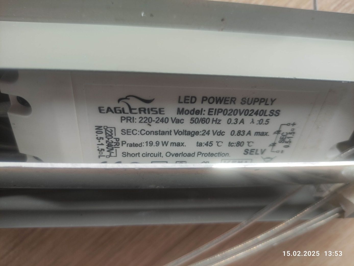Lampa LED sufitowa regulacja mocy