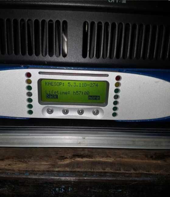 Powersoft K10 DSP AESOP + Adapter, przepracowane 57 godzin, GWARANCJA