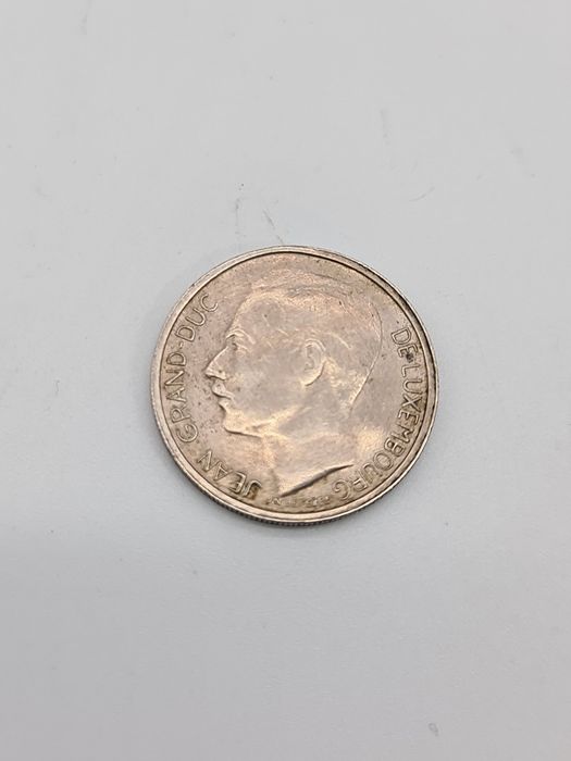 Moeda de 1 franco Luxemburgo 1968