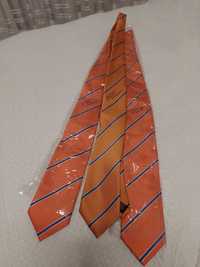 Krawat pomarańczowy maszynisty PKP Intercity