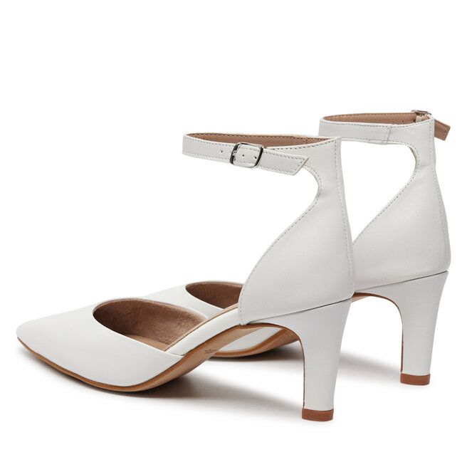 Czółenka w szpic zapinane w kostce Tamaris 39