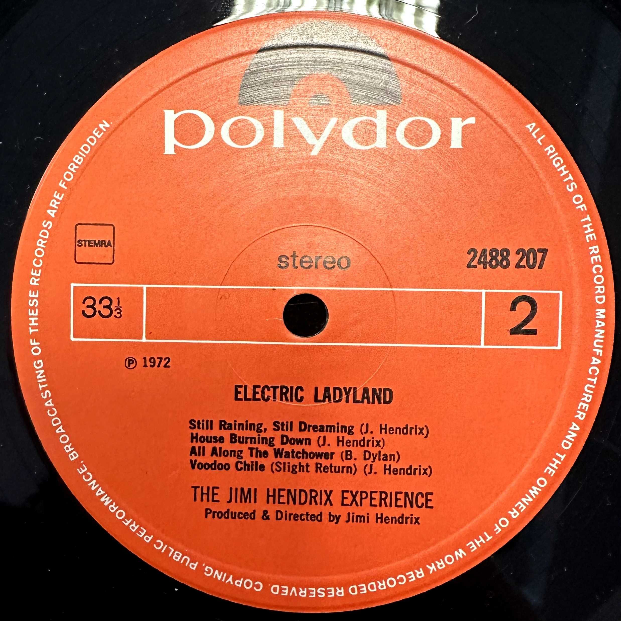 Jimi Hendrix -  Ladyland (Vinyl, 1972, Holland)